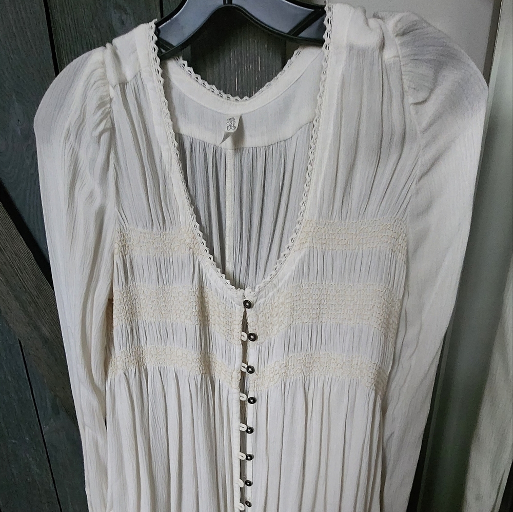 Free People Long Sleeve XS Top